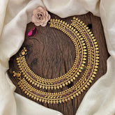 Vriksham Designer Gold Look Alike Floral Bridal Anklets-G19080